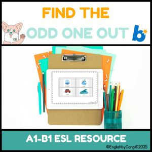 odd word out interactive activities