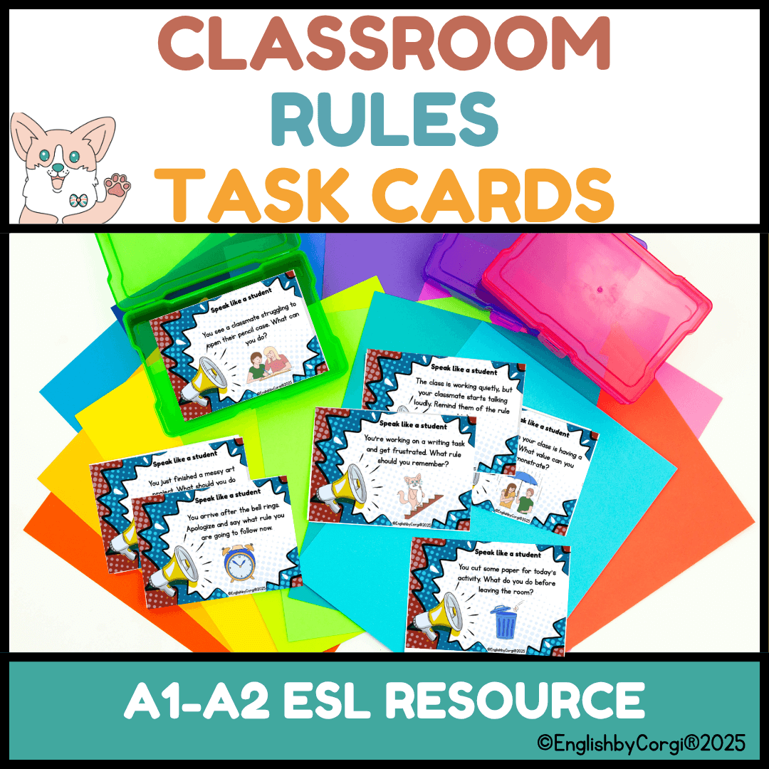 ESL Visual Aids for Classroom Management — 3 Powerful Poster Sets - Image 4