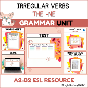 3 -ne irregular verbs useful bundle