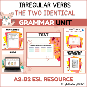 4 two identical irregular verbs useful bundle