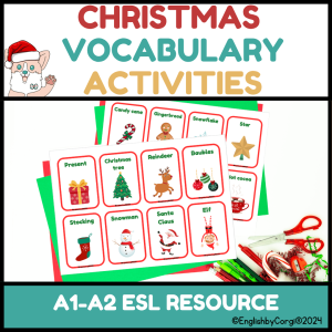 festive Christmas vocabulary activities