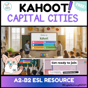 fun capital cities quiz kahoot for English speaking countries