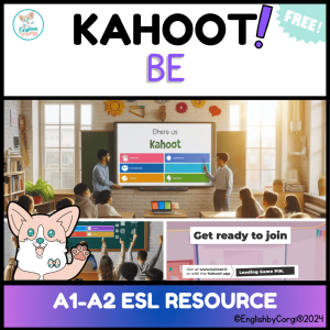 fun kahoot game for practicing the verb BE