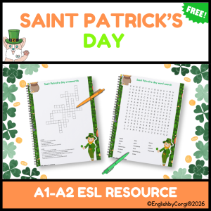 Free St. Patrick’s Day ESL Activities